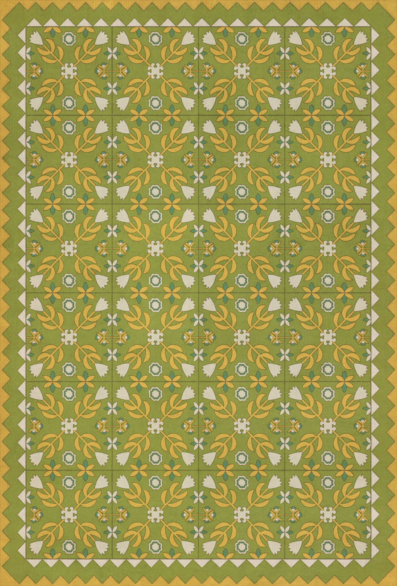 Folk Art Museum - Floral Quilt - First Day Of Spring