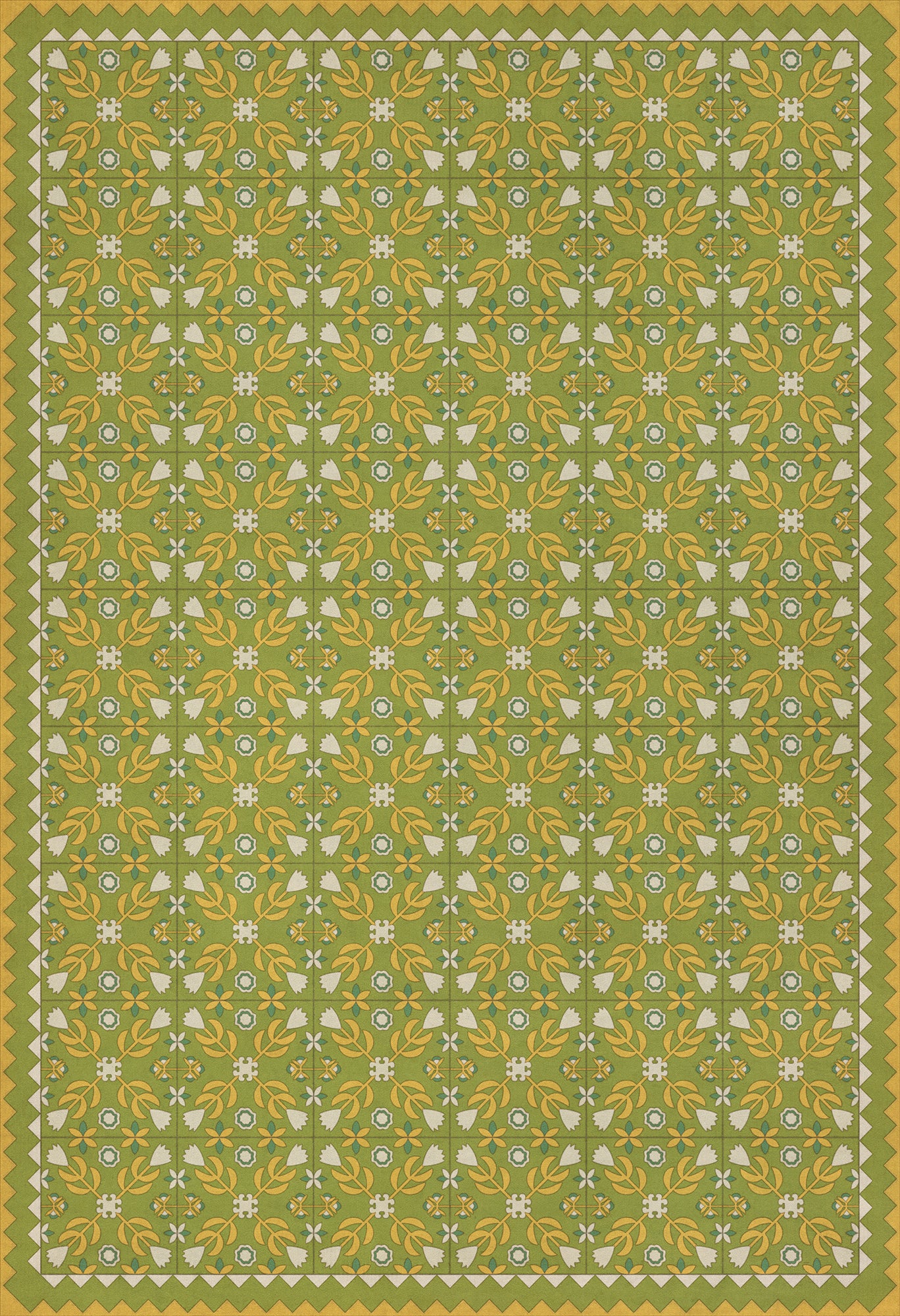 Folk Art Museum - Floral Quilt - First Day Of Spring