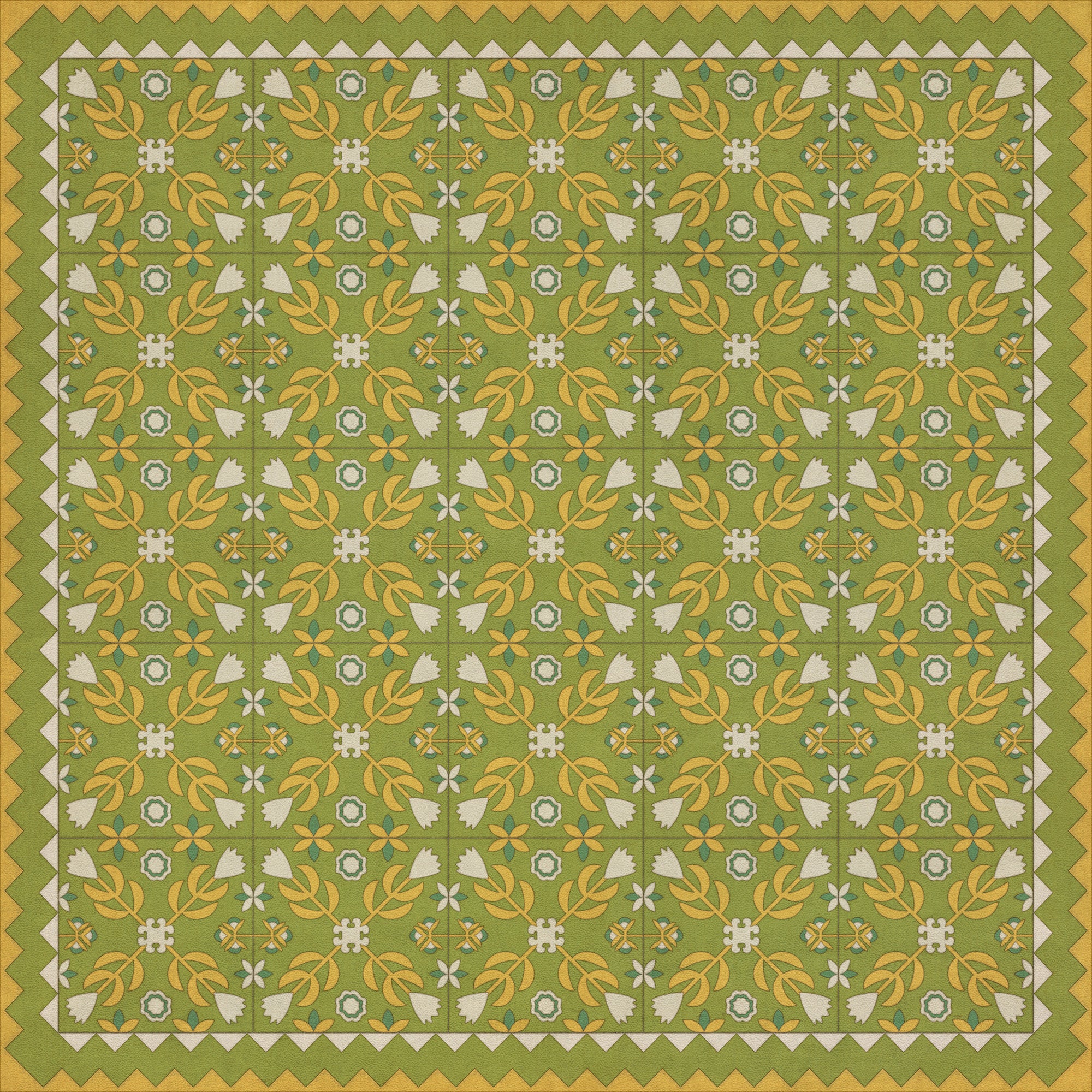 Folk Art Museum - Floral Quilt - First Day Of Spring