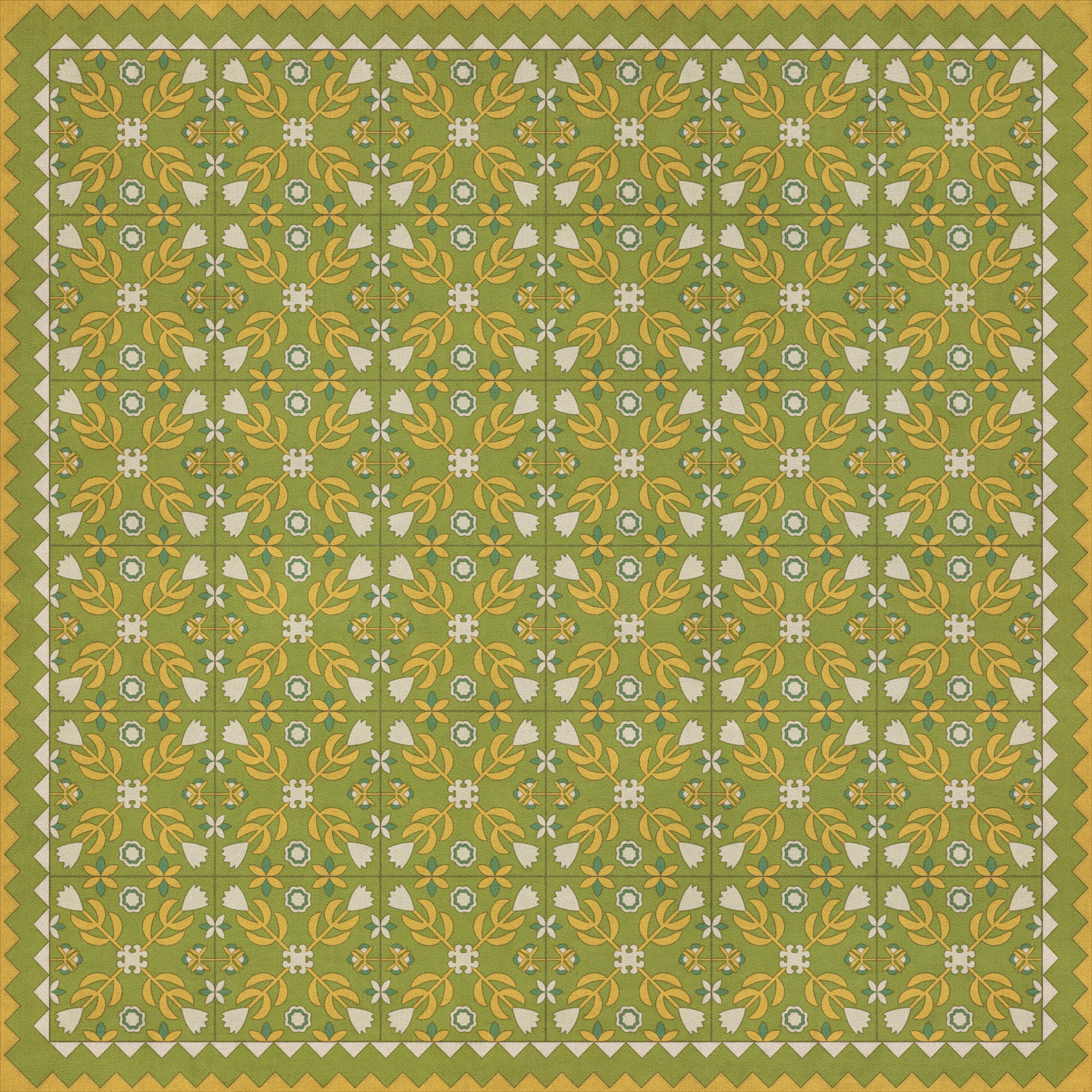 Folk Art Museum - Floral Quilt - First Day Of Spring