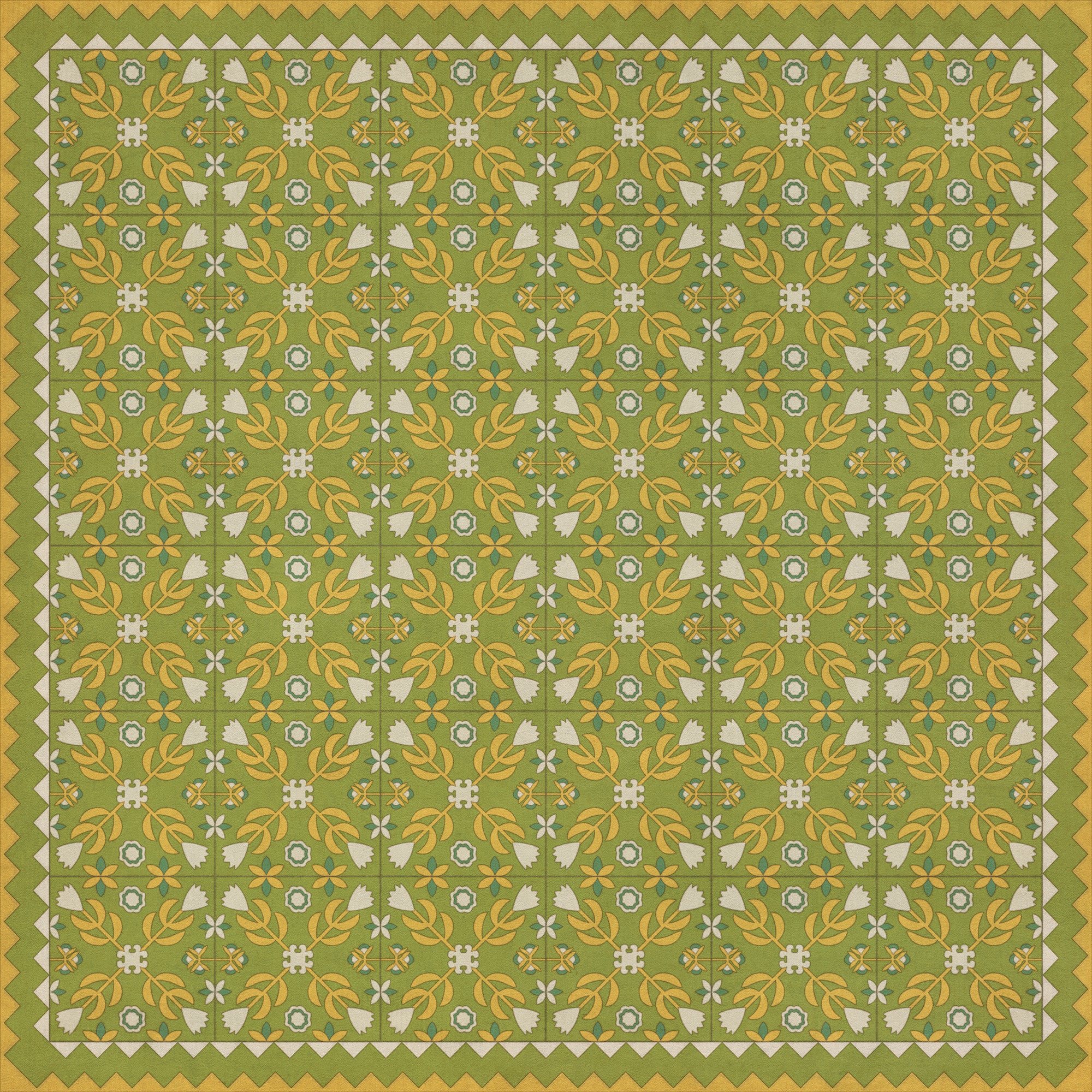Folk Art Museum - Floral Quilt - First Day Of Spring