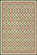 Folk Art Museum - Floral Quilt - Flowers In The Mirror