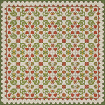 Folk Art Museum - Floral Quilt - Flowers In The Mirror