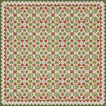 Folk Art Museum - Floral Quilt - Flowers In The Mirror