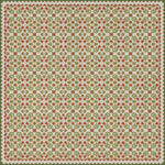 Folk Art Museum - Floral Quilt - Flowers In The Mirror