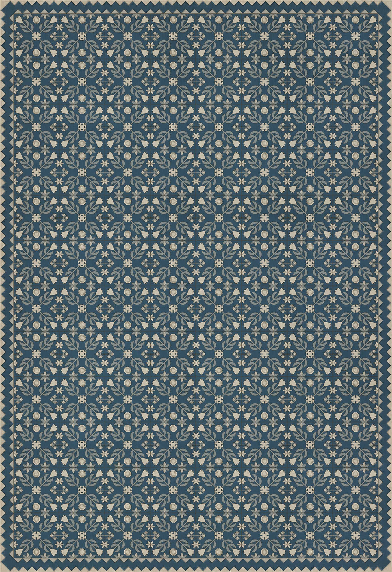 Folk Art Museum - Floral Quilt - Spring Rain