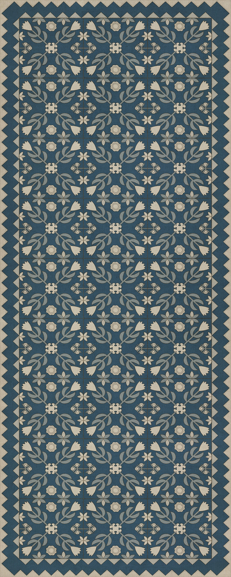 Folk Art Museum - Floral Quilt - Spring Rain