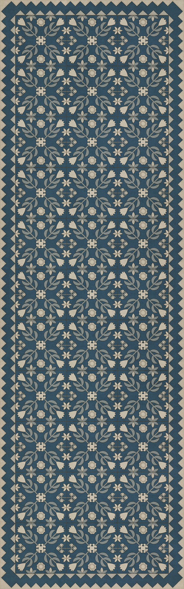 Folk Art Museum - Floral Quilt - Spring Rain