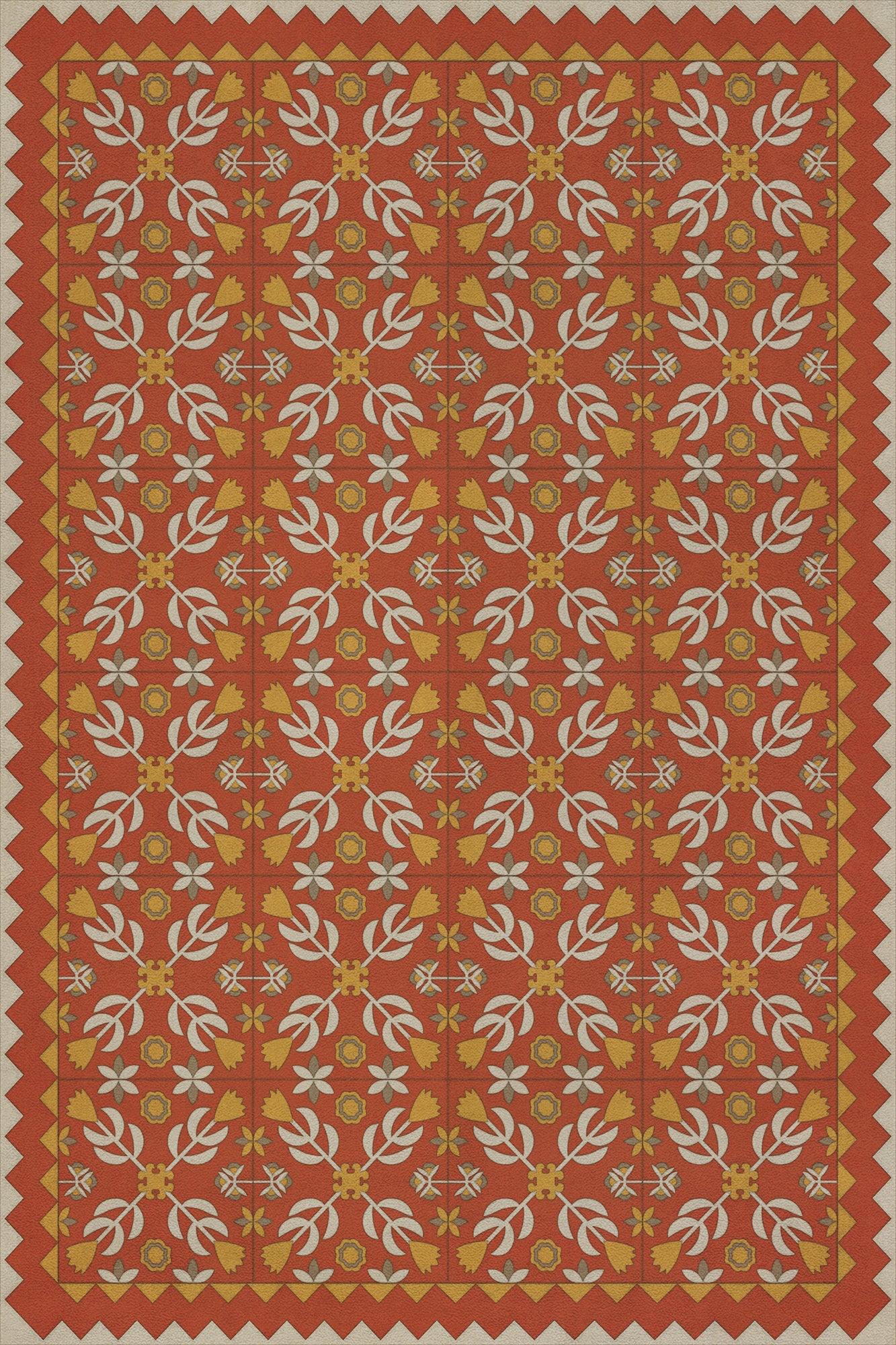 Folk Art Museum - Floral Quilt - The Lay Of The Last Minstrel