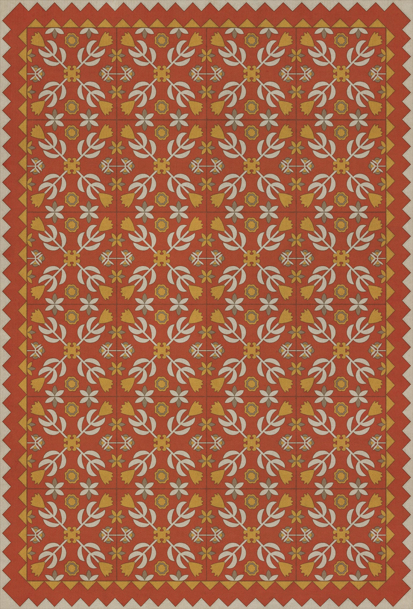 Folk Art Museum - Floral Quilt - The Lay Of The Last Minstrel