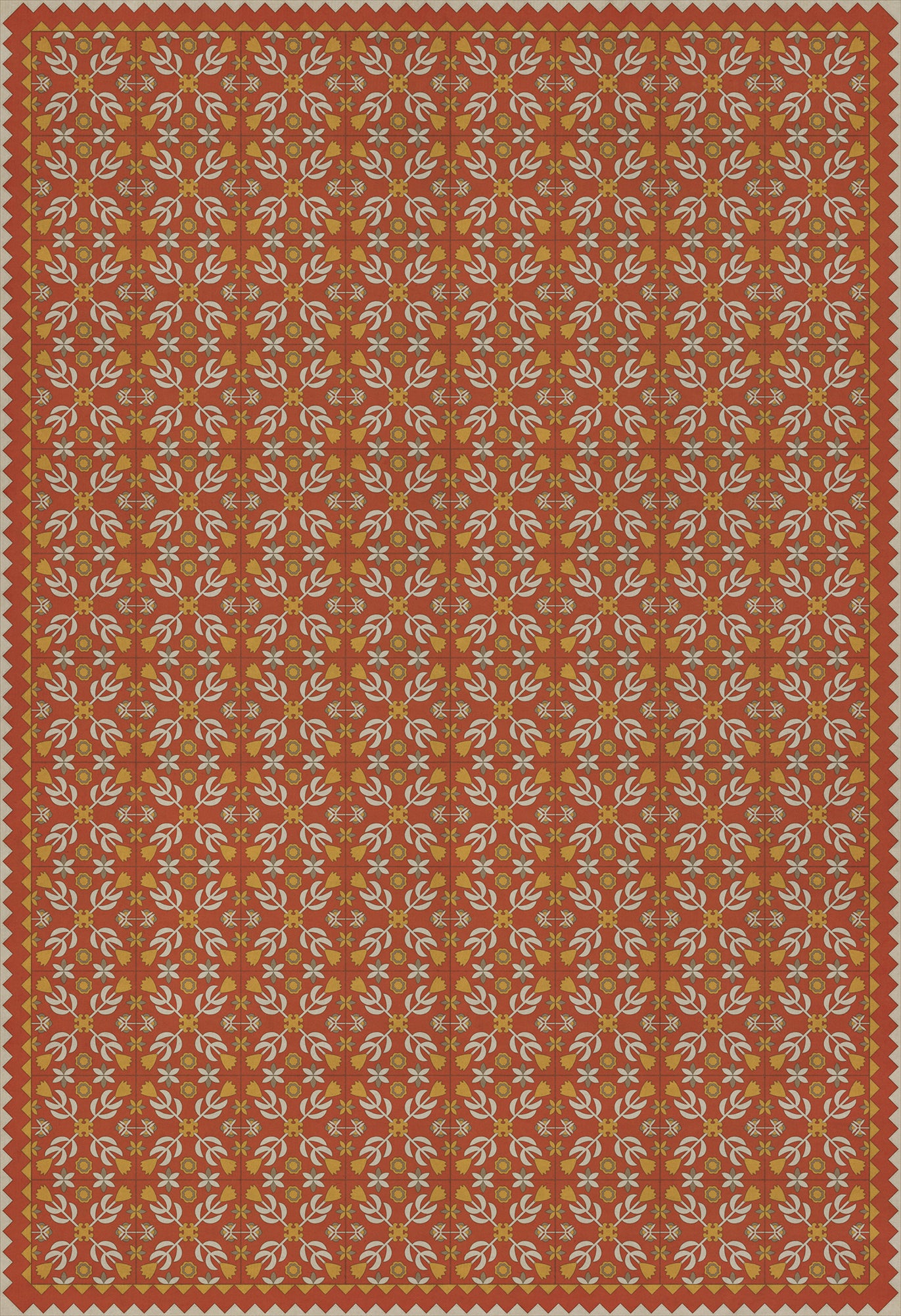 Folk Art Museum - Floral Quilt - The Lay Of The Last Minstrel