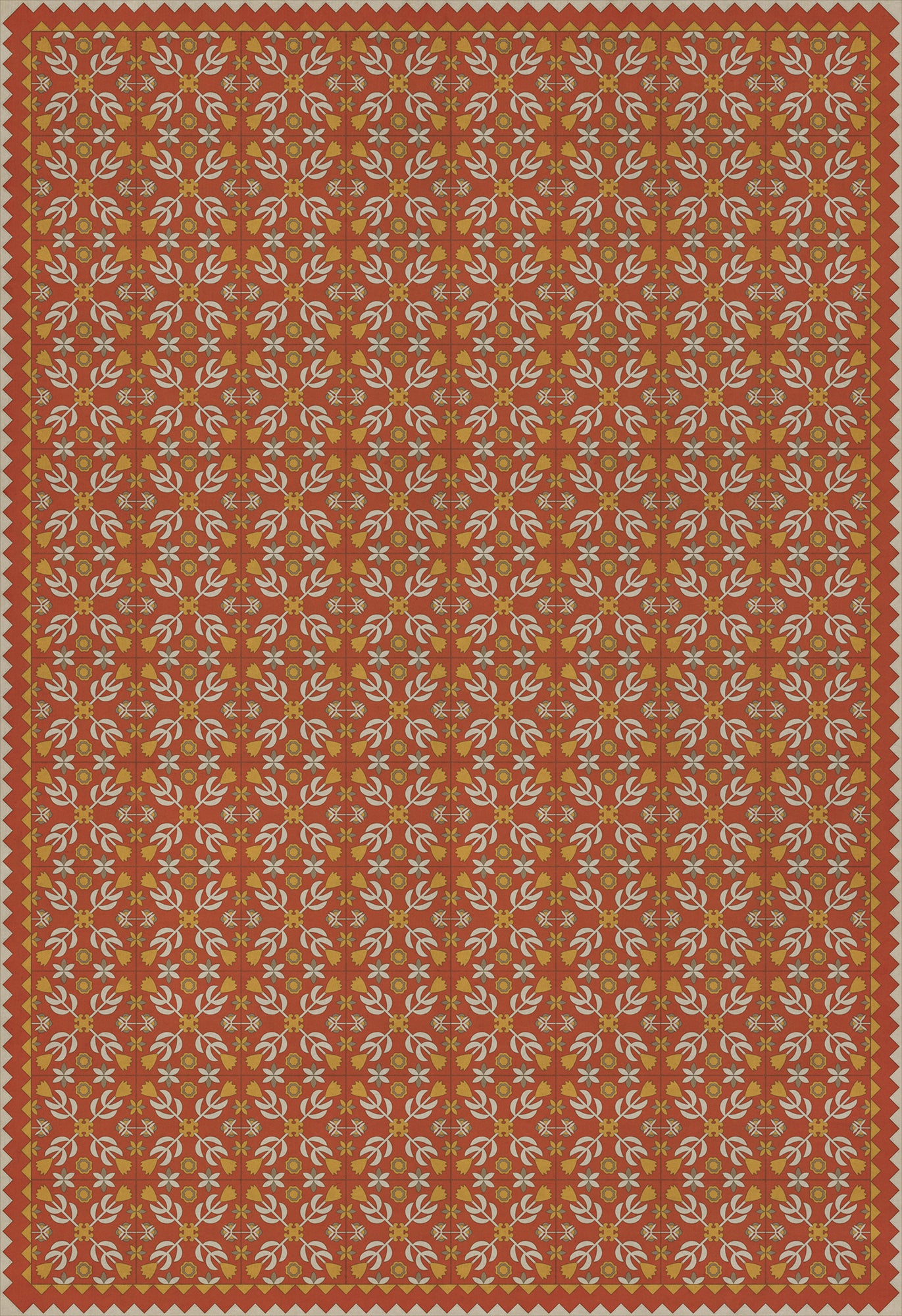 Folk Art Museum - Floral Quilt - The Lay Of The Last Minstrel