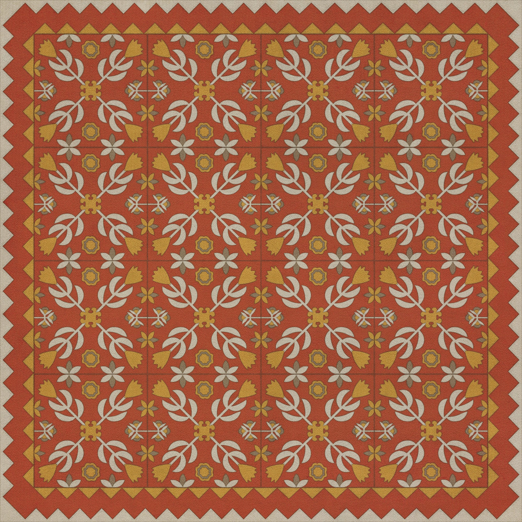 Folk Art Museum - Floral Quilt - The Lay Of The Last Minstrel