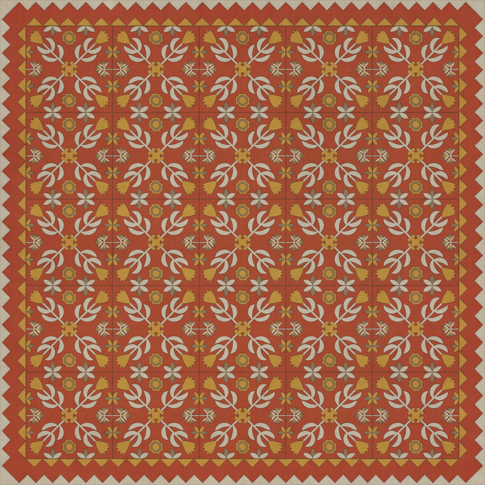 Folk Art Museum - Floral Quilt - The Lay Of The Last Minstrel