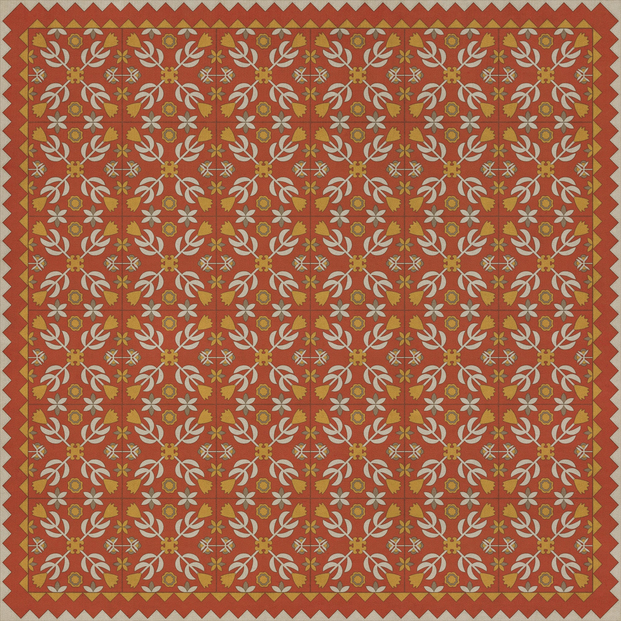 Folk Art Museum - Floral Quilt - The Lay Of The Last Minstrel