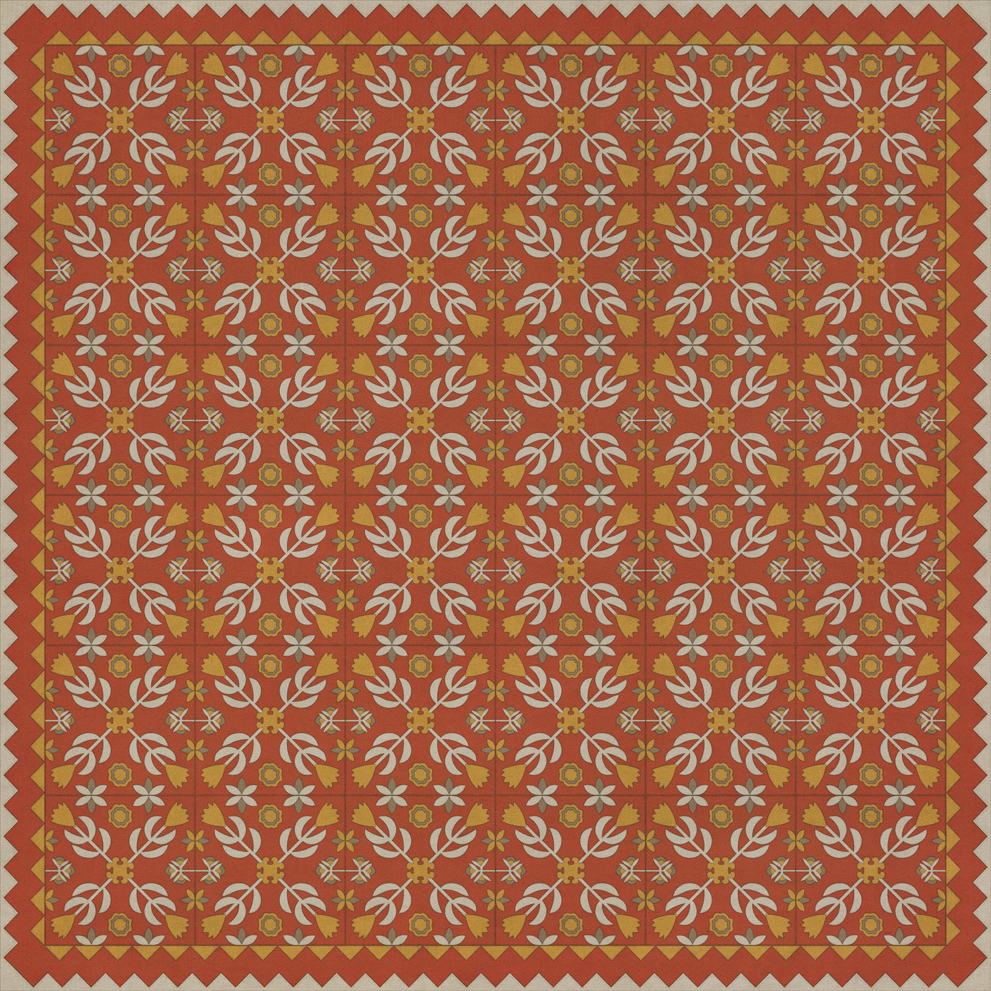 Folk Art Museum - Floral Quilt - The Lay Of The Last Minstrel