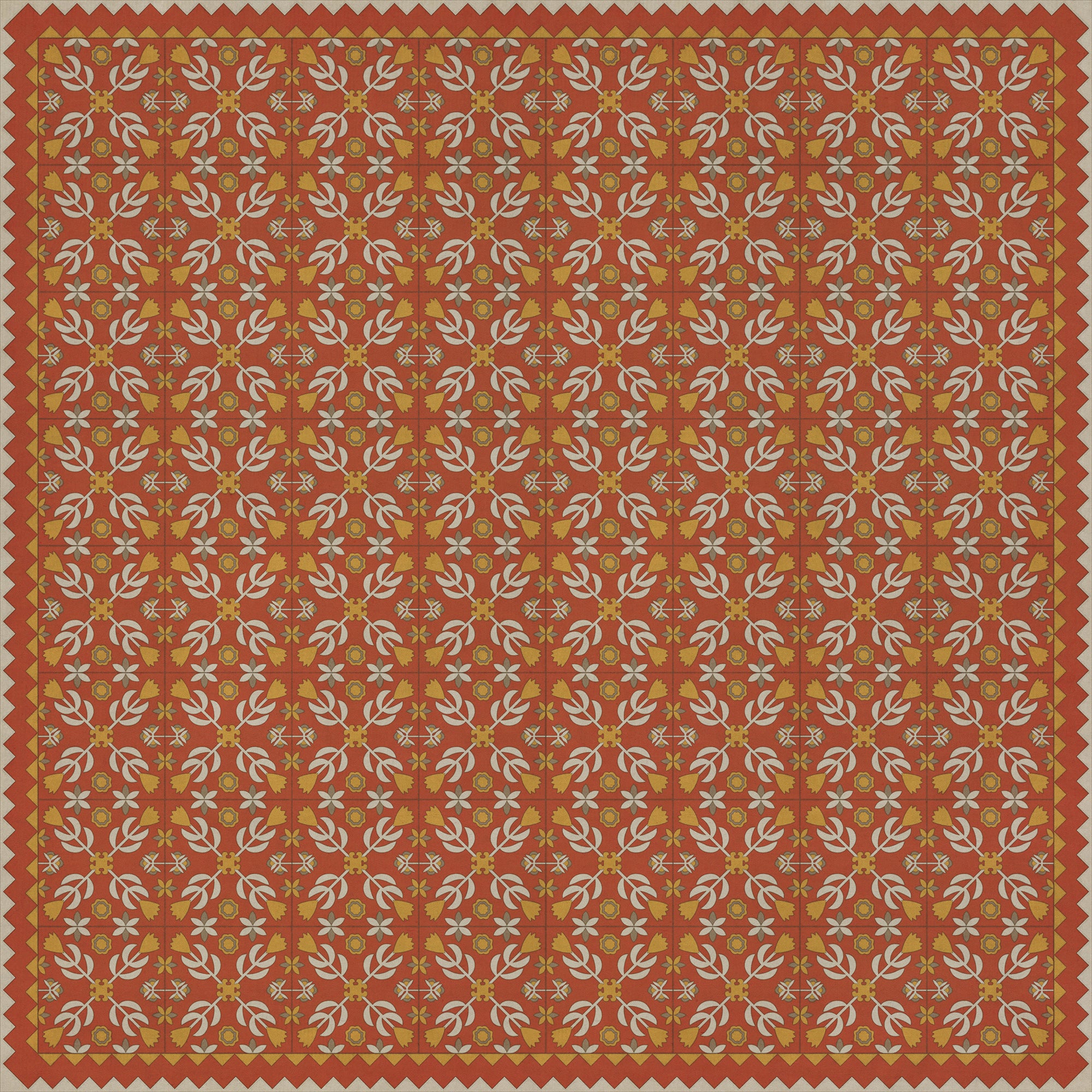 Folk Art Museum - Floral Quilt - The Lay Of The Last Minstrel