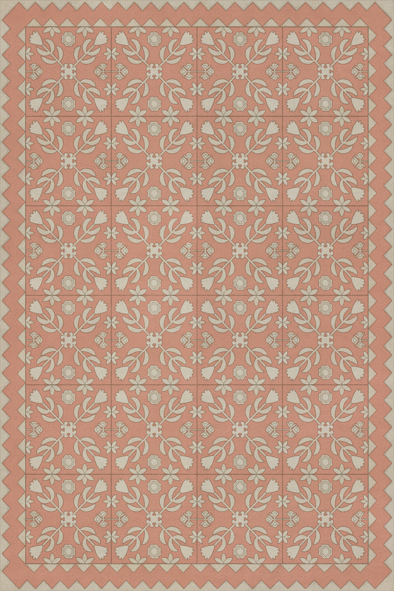 Folk Art Museum - Floral Quilt - The Portrait Of A Lady