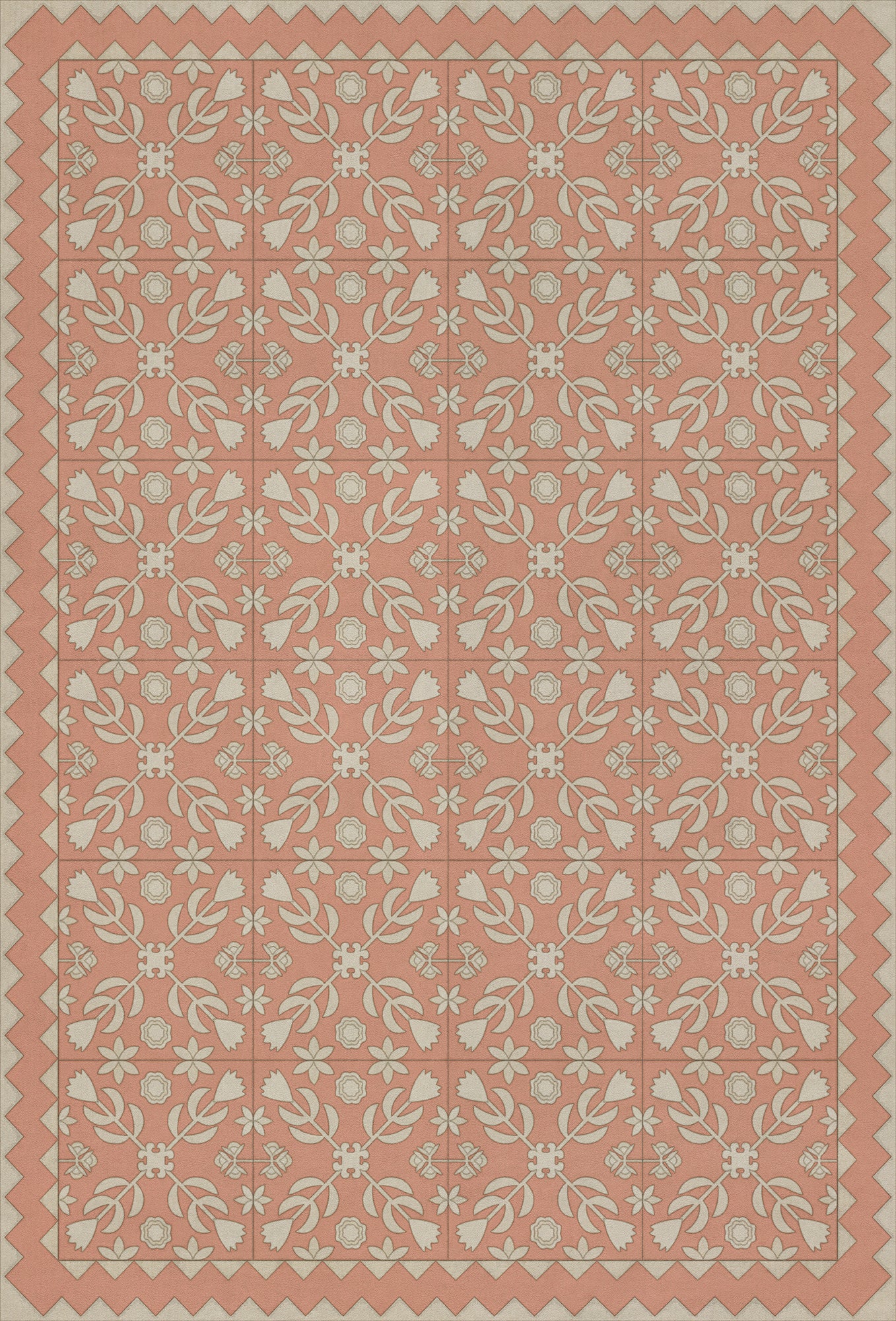 Folk Art Museum - Floral Quilt - The Portrait Of A Lady