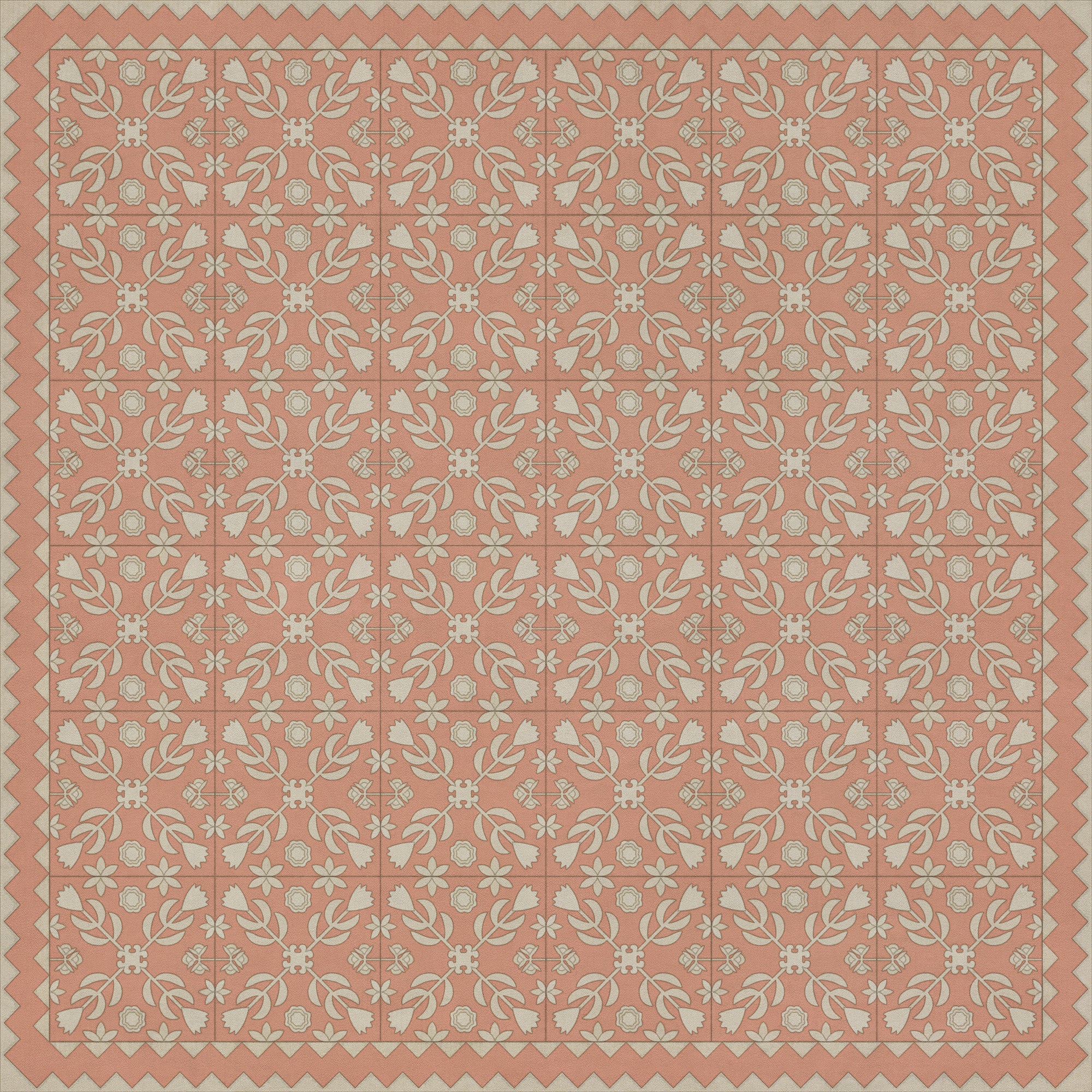Folk Art Museum - Floral Quilt - The Portrait Of A Lady
