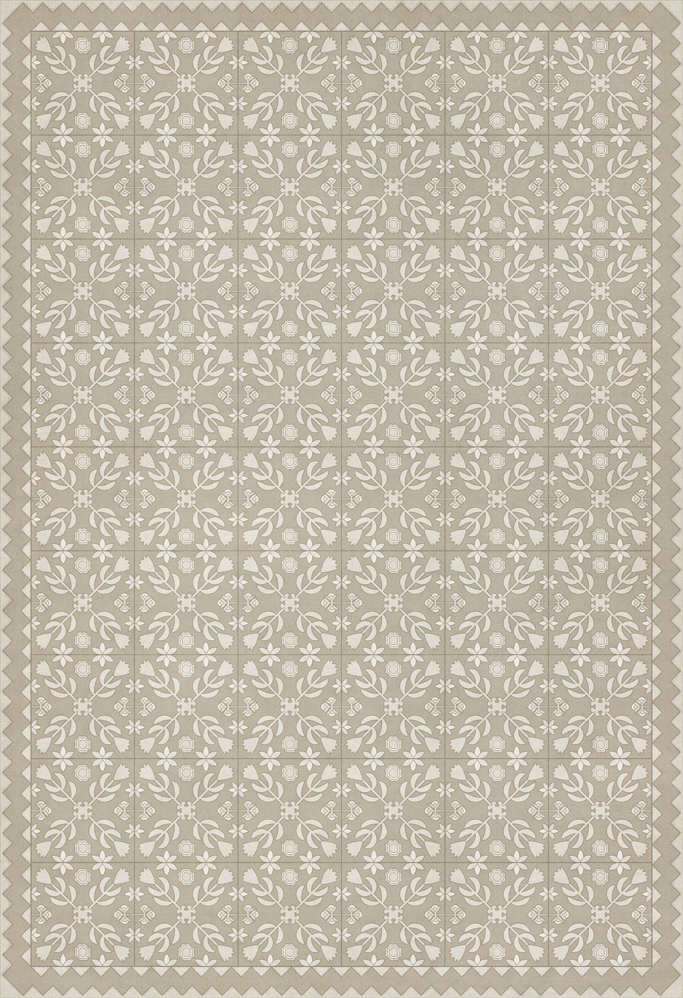 Folk Art Museum - Floral Quilt - The Woman In White