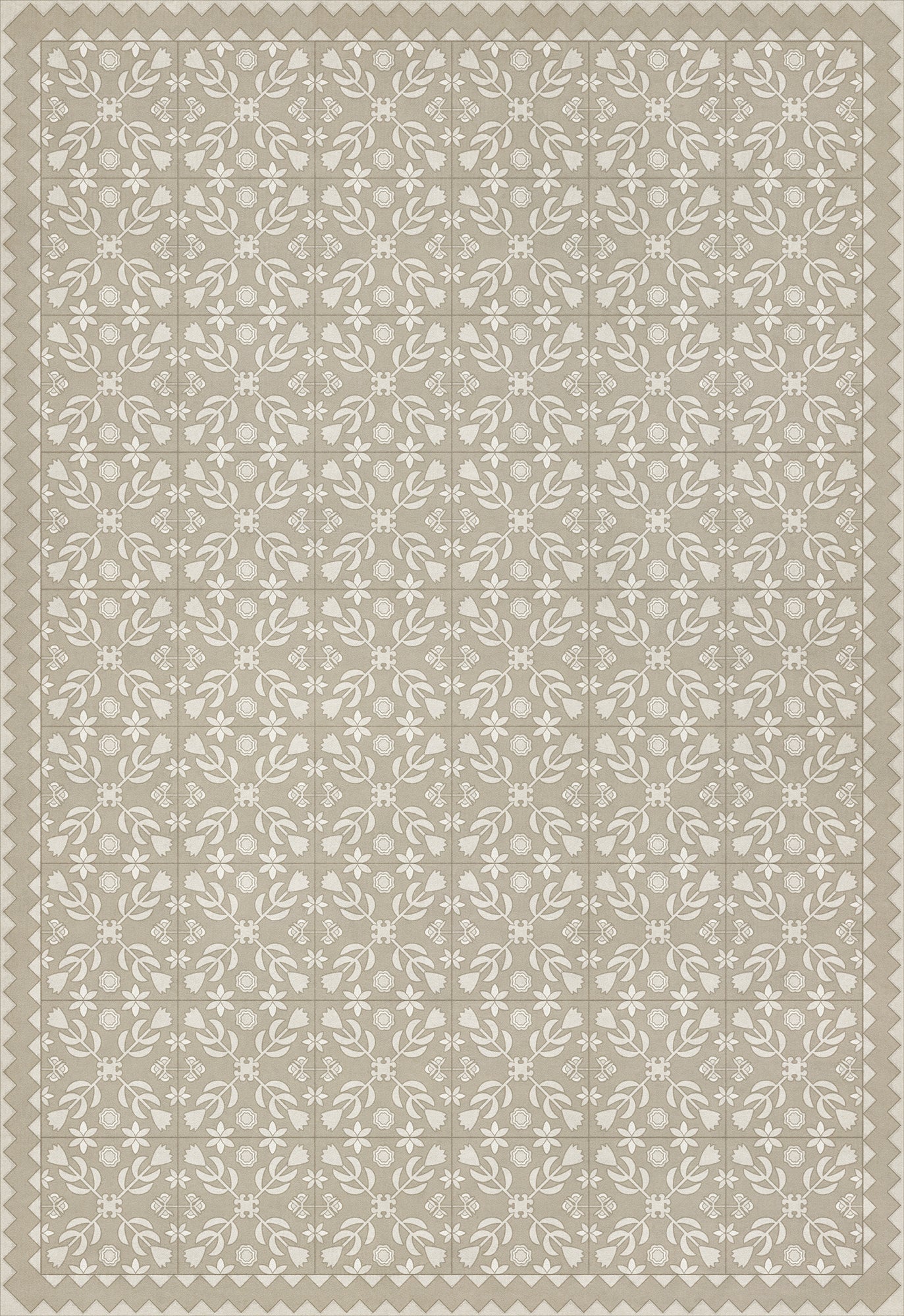 Folk Art Museum - Floral Quilt - The Woman In White