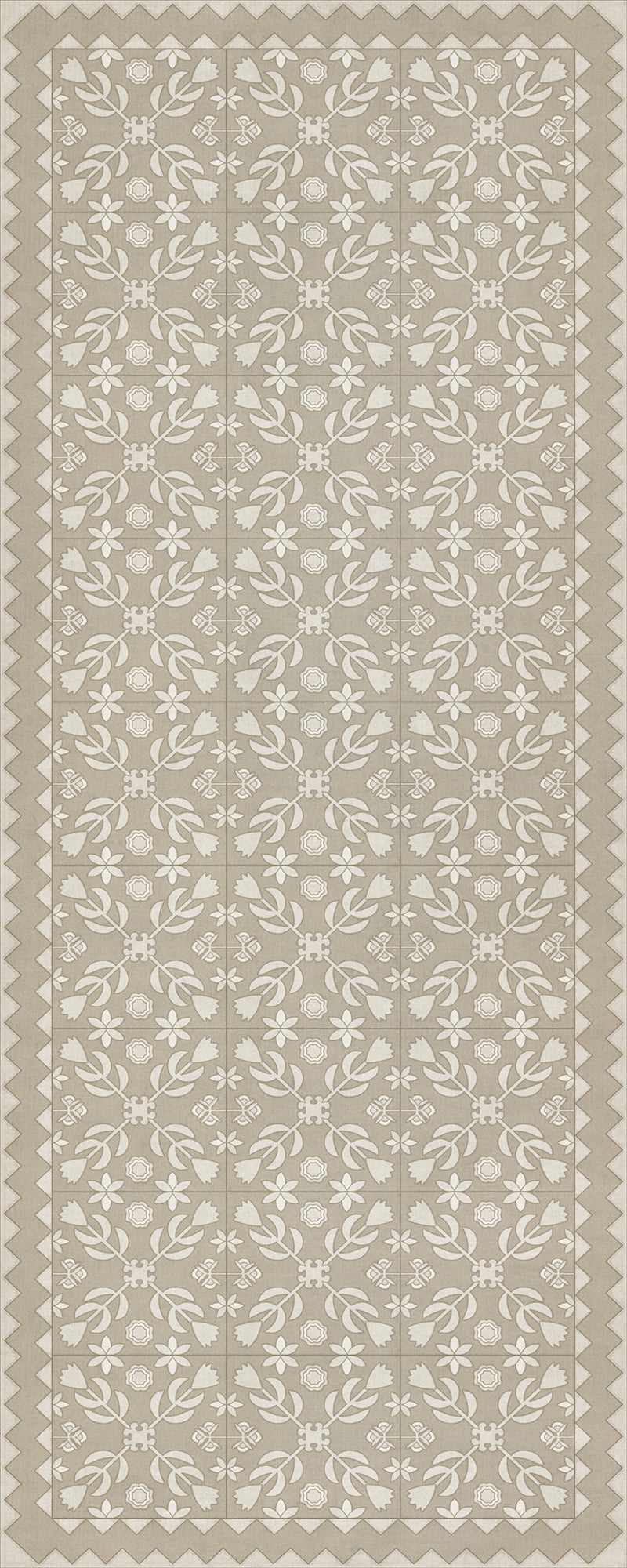Folk Art Museum - Floral Quilt - The Woman In White