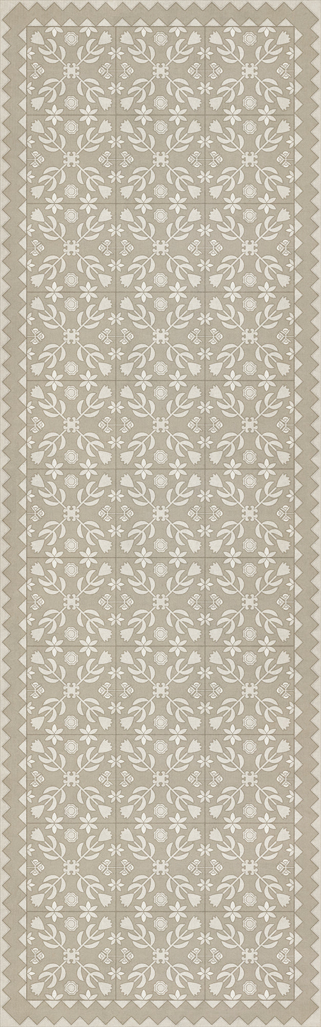 Folk Art Museum - Floral Quilt - The Woman In White