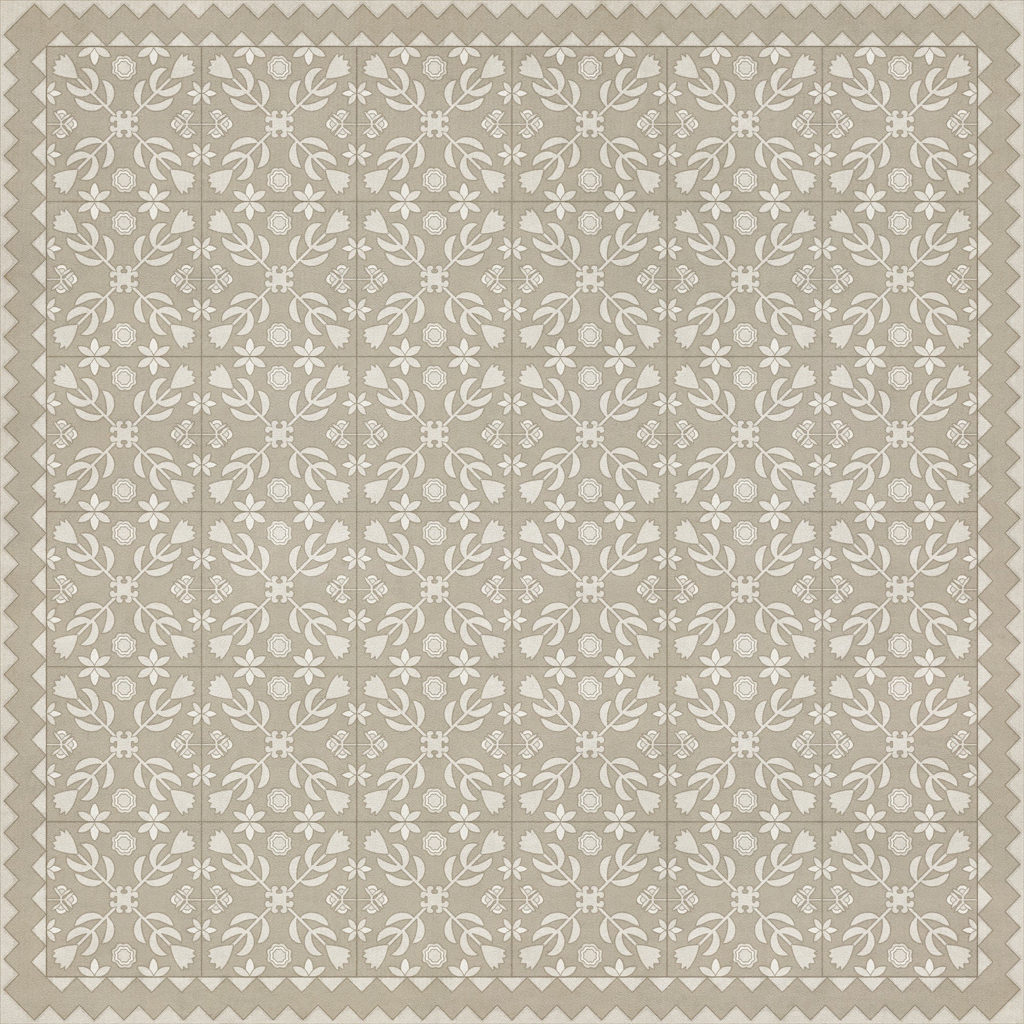 Folk Art Museum - Floral Quilt - The Woman In White