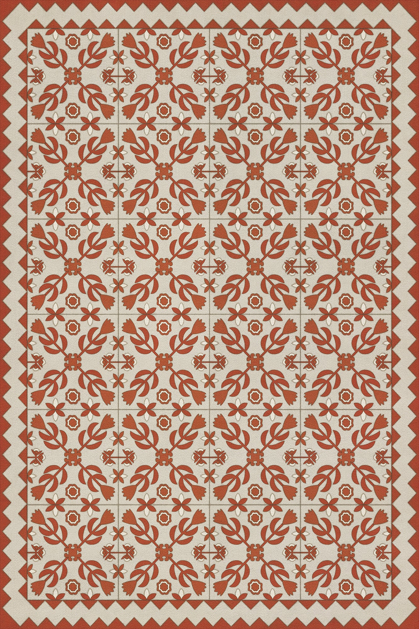 Folk Art Museum - Floral Quilt - This Old Village