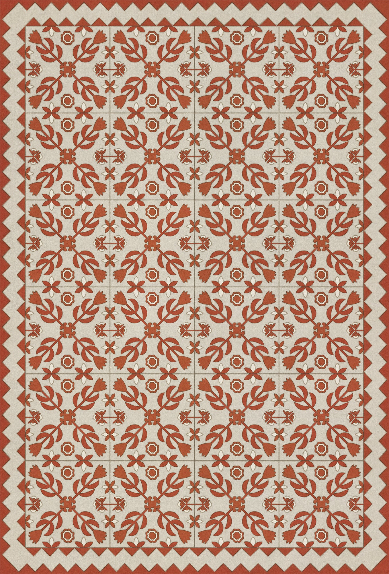 Folk Art Museum - Floral Quilt - This Old Village