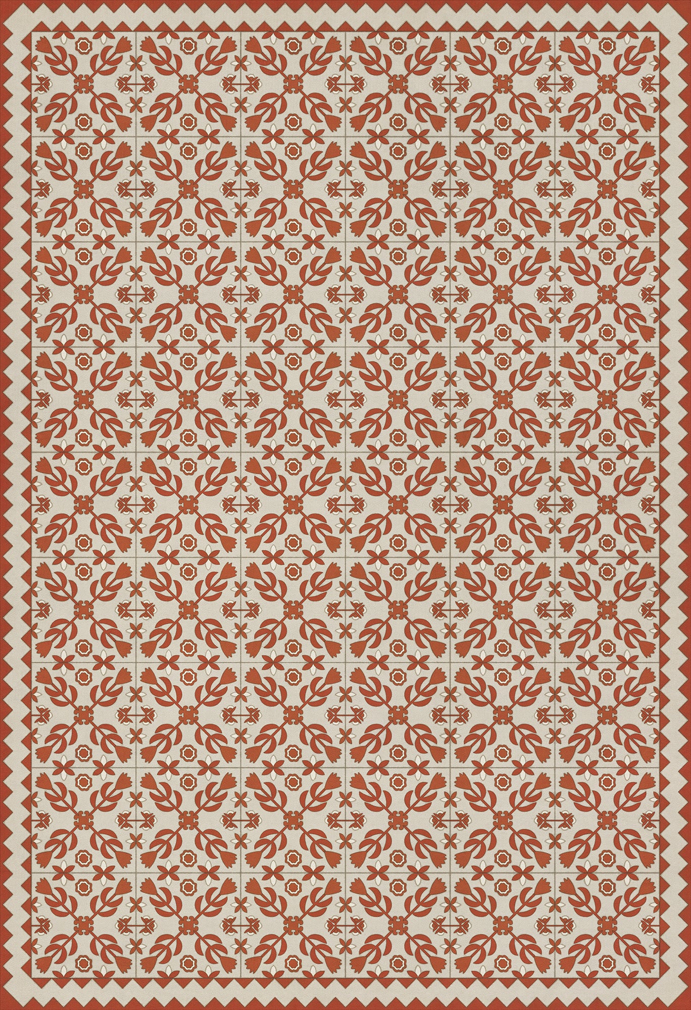 Folk Art Museum - Floral Quilt - This Old Village
