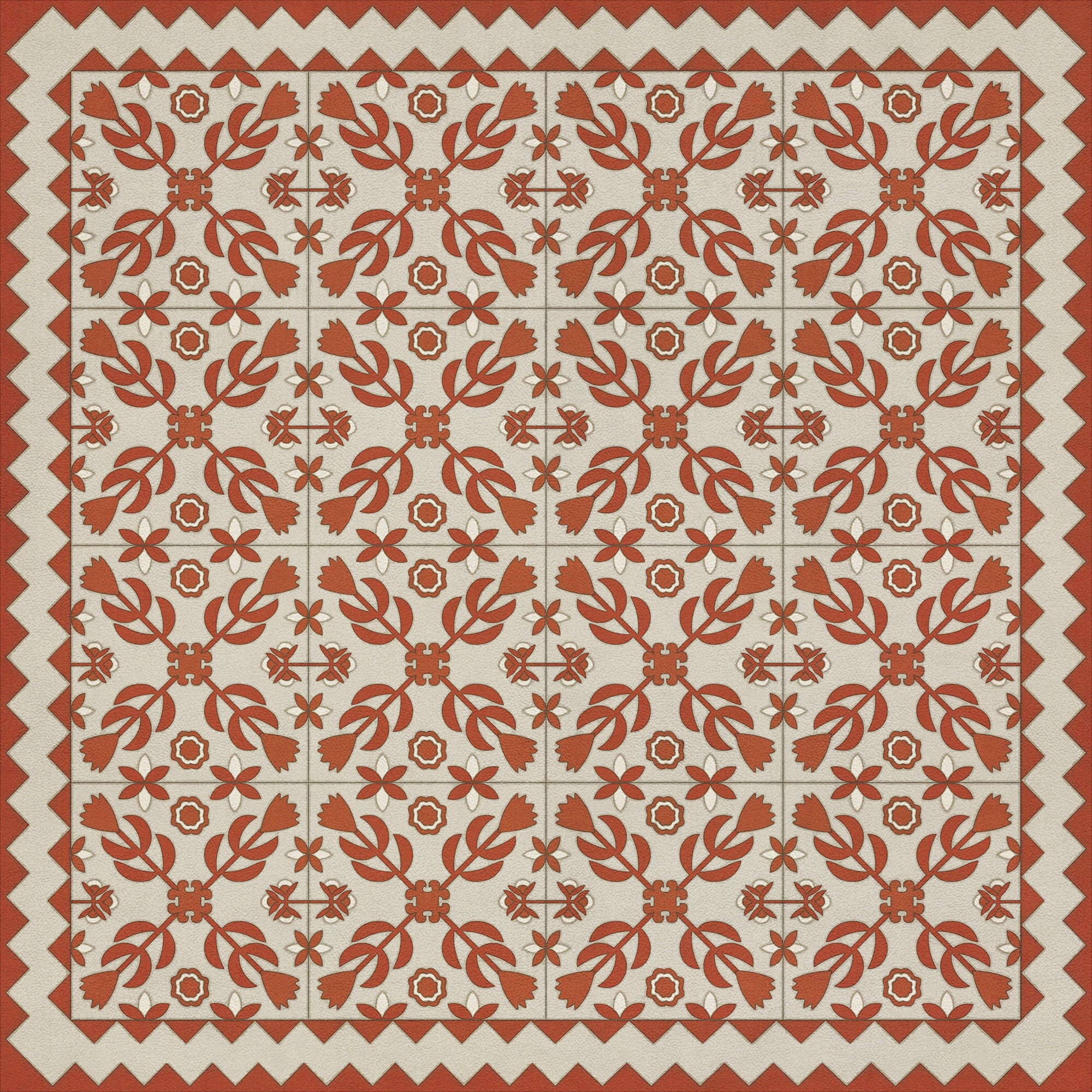 Folk Art Museum - Floral Quilt - This Old Village