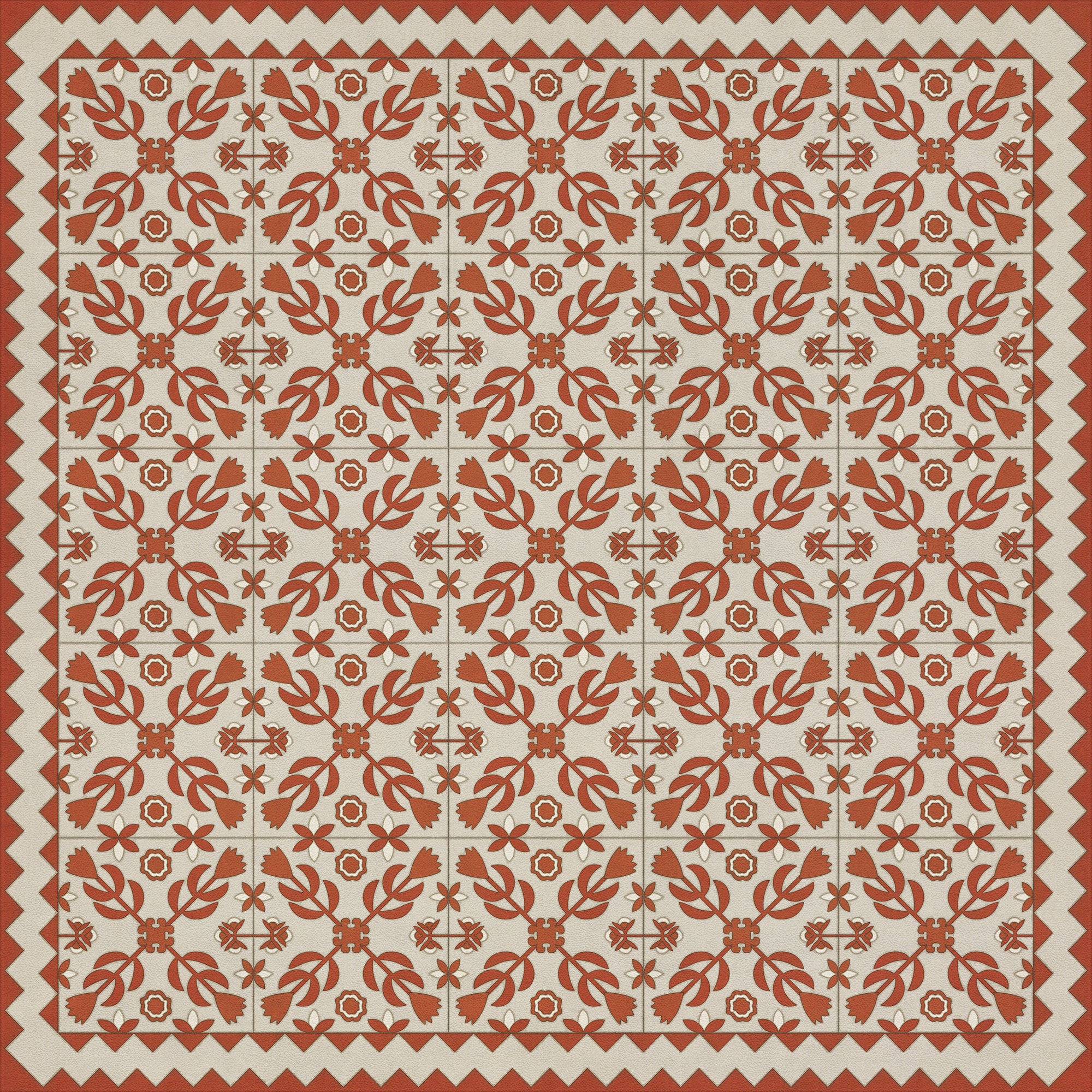 Folk Art Museum - Floral Quilt - This Old Village