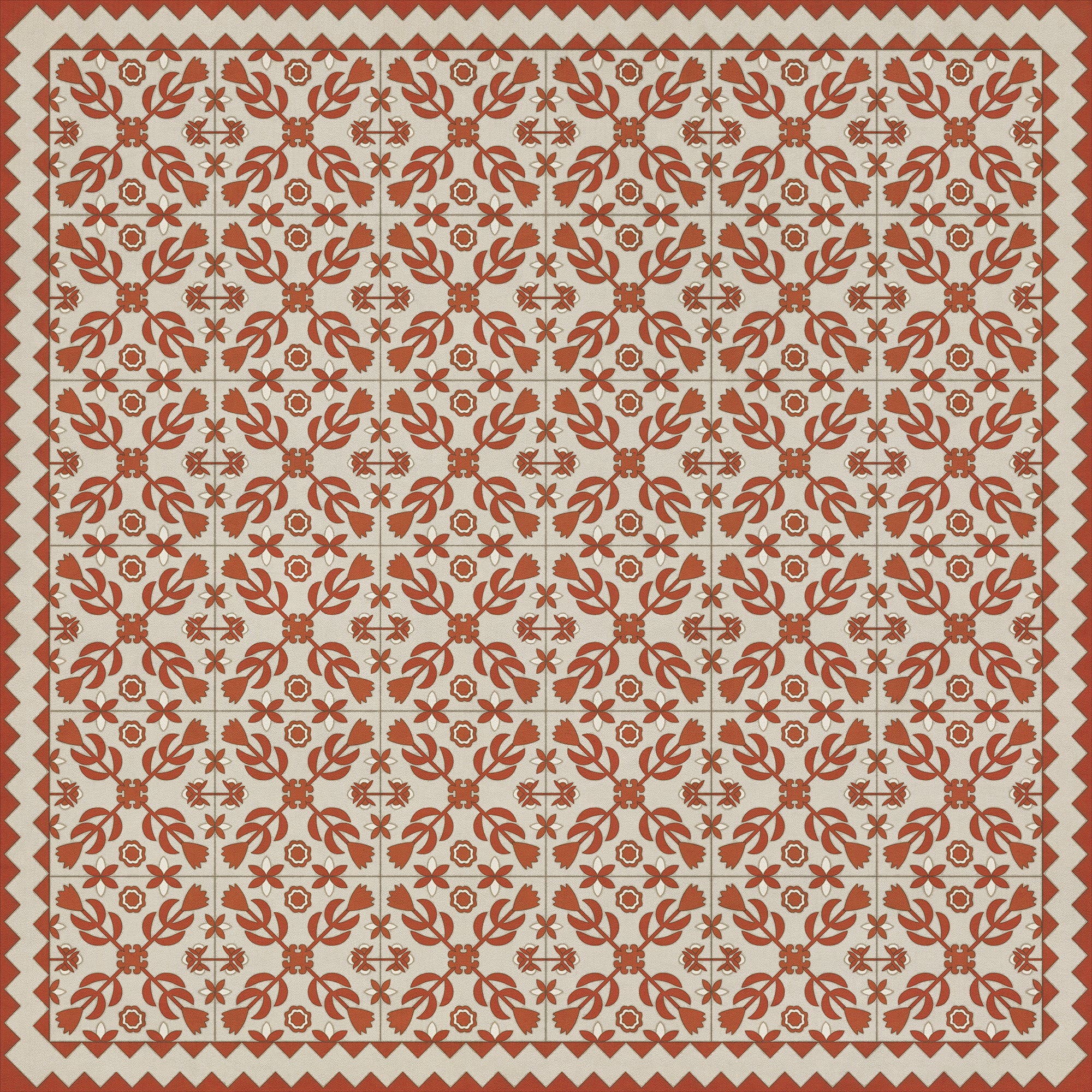 Folk Art Museum - Floral Quilt - This Old Village