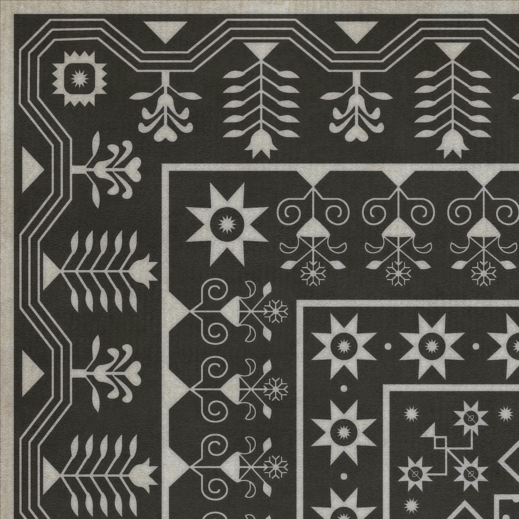 Folk Art Museum - Embroidery - Winter's Midnight