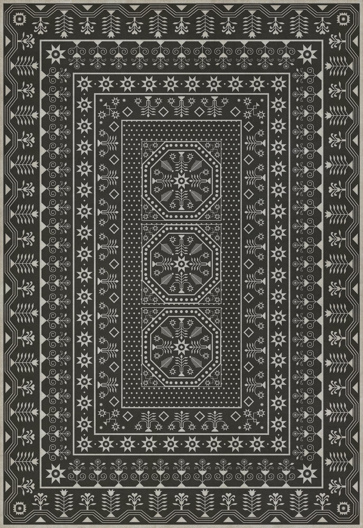 Folk Art Museum - Embroidery - Winter's Midnight