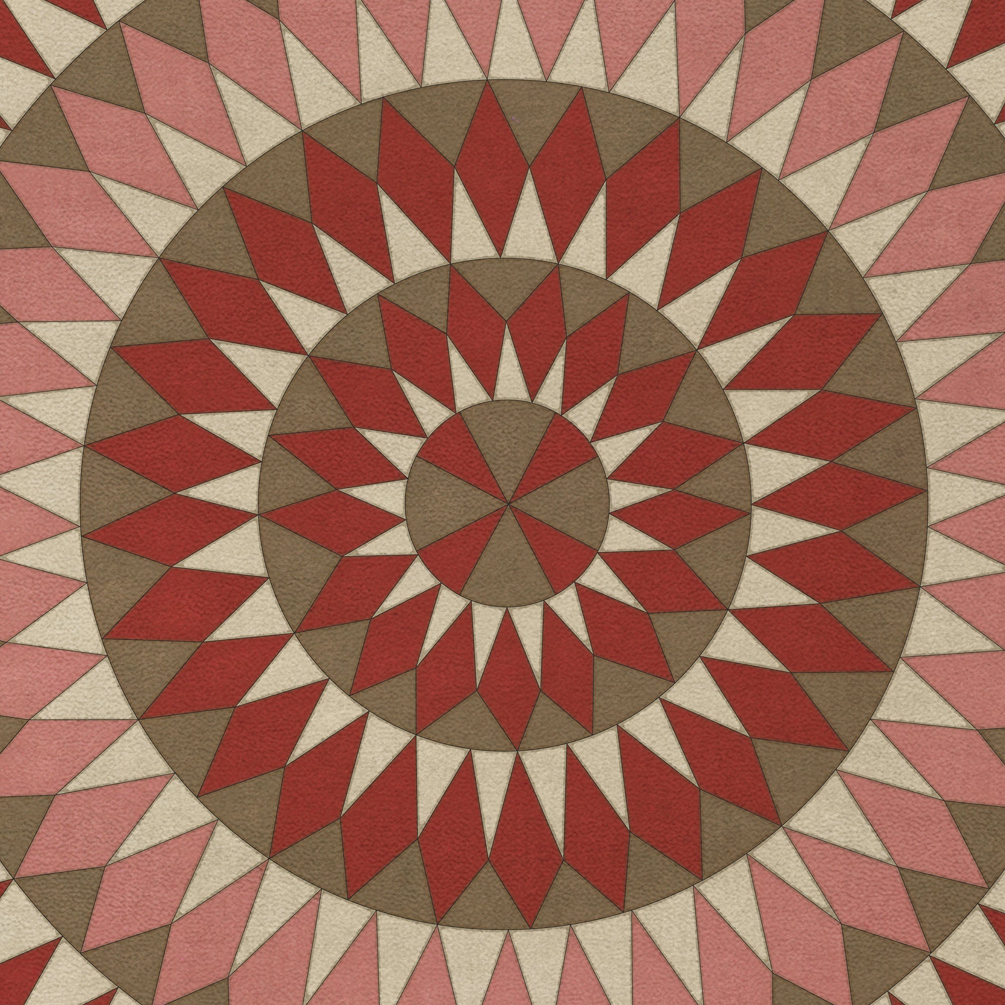 Folk Art Museum - Bulls Eye - Blaze Within Blaze
