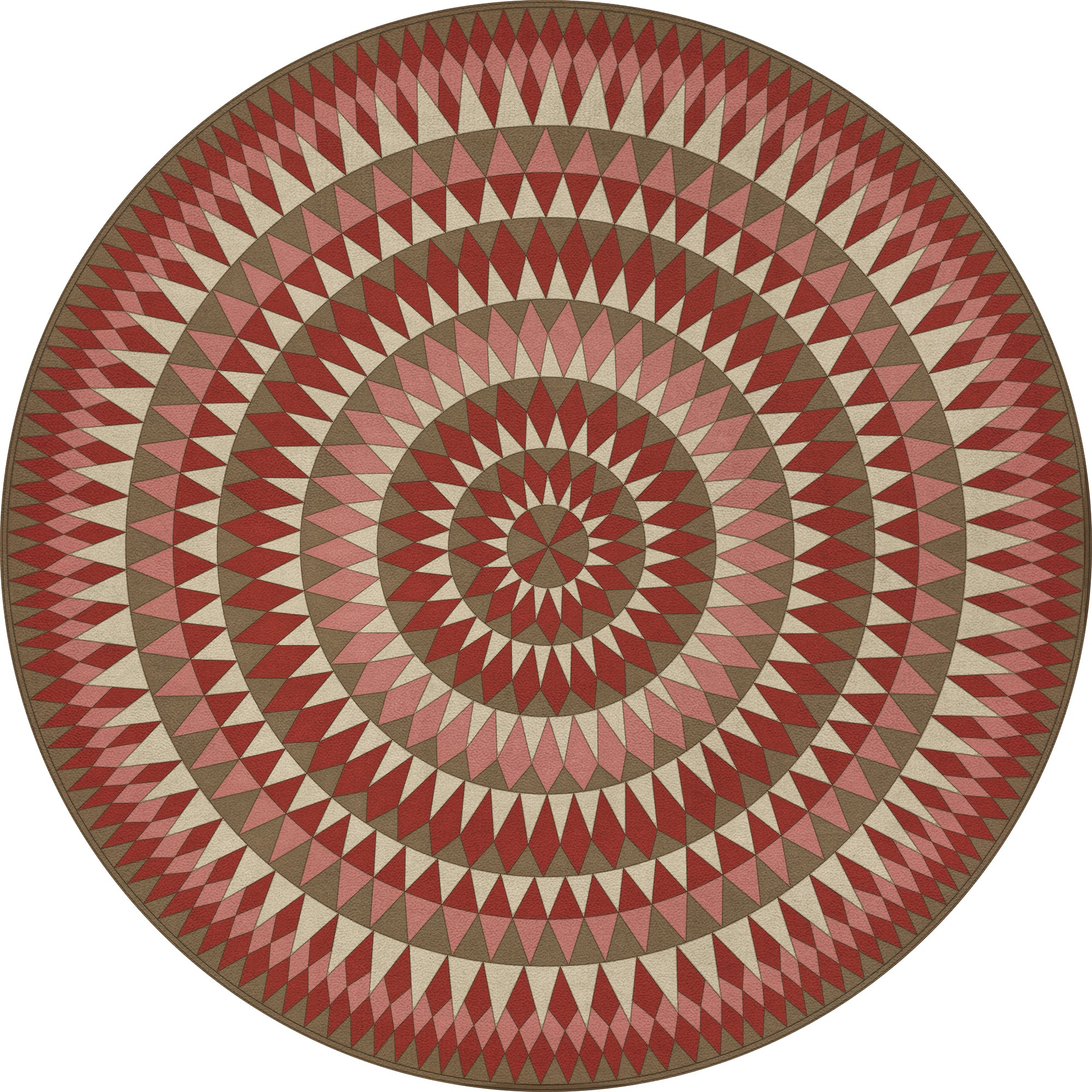 Folk Art Museum - Bulls Eye - Blaze Within Blaze