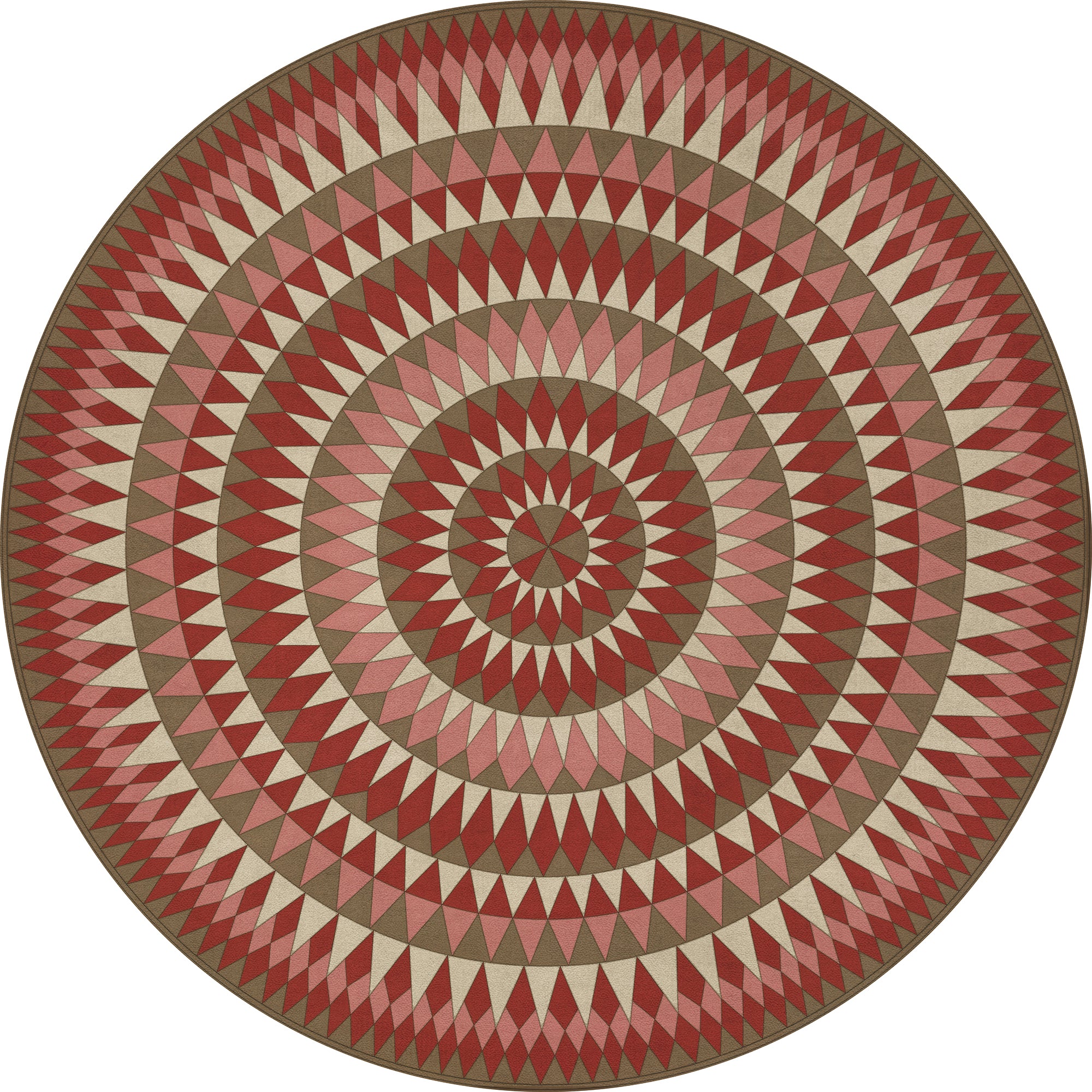 Folk Art Museum - Bulls Eye - Blaze Within Blaze