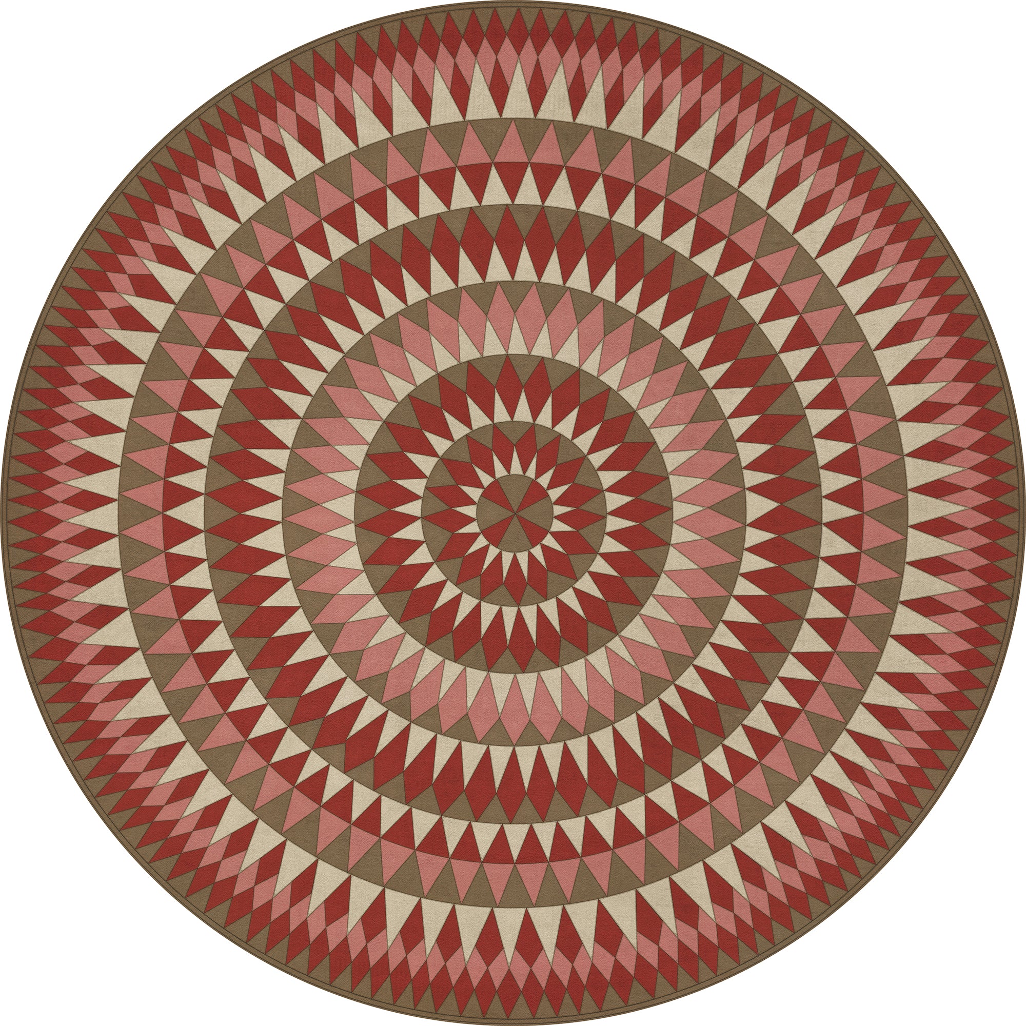 Folk Art Museum - Bulls Eye - Blaze Within Blaze