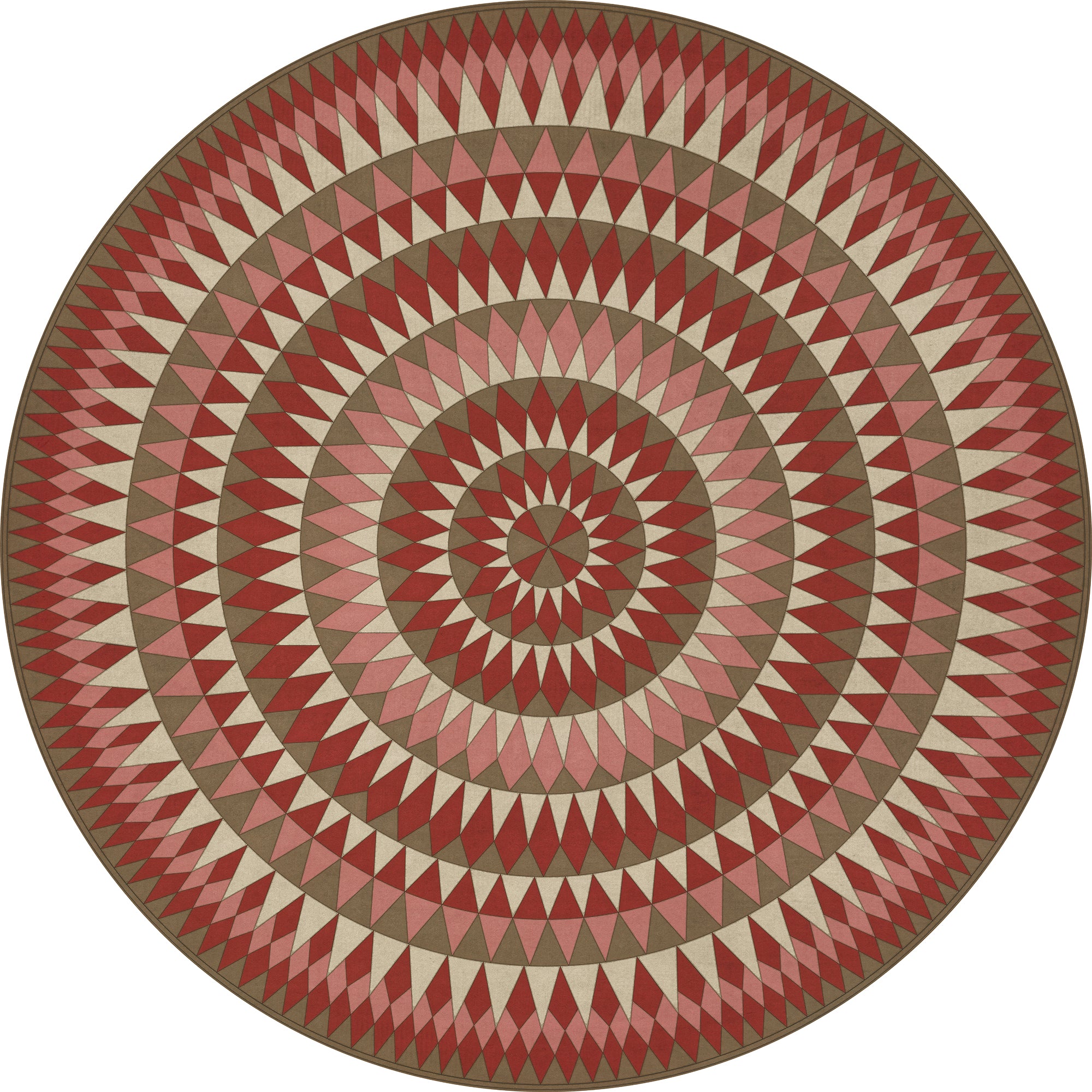 Folk Art Museum - Bulls Eye - Blaze Within Blaze