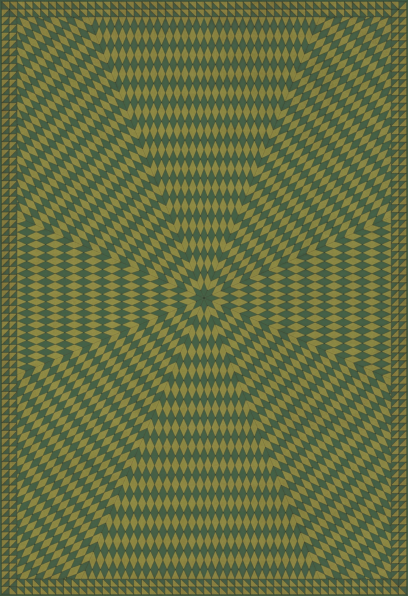 Folk Art Museum - Sunburst - And Sit On A Green Knoll