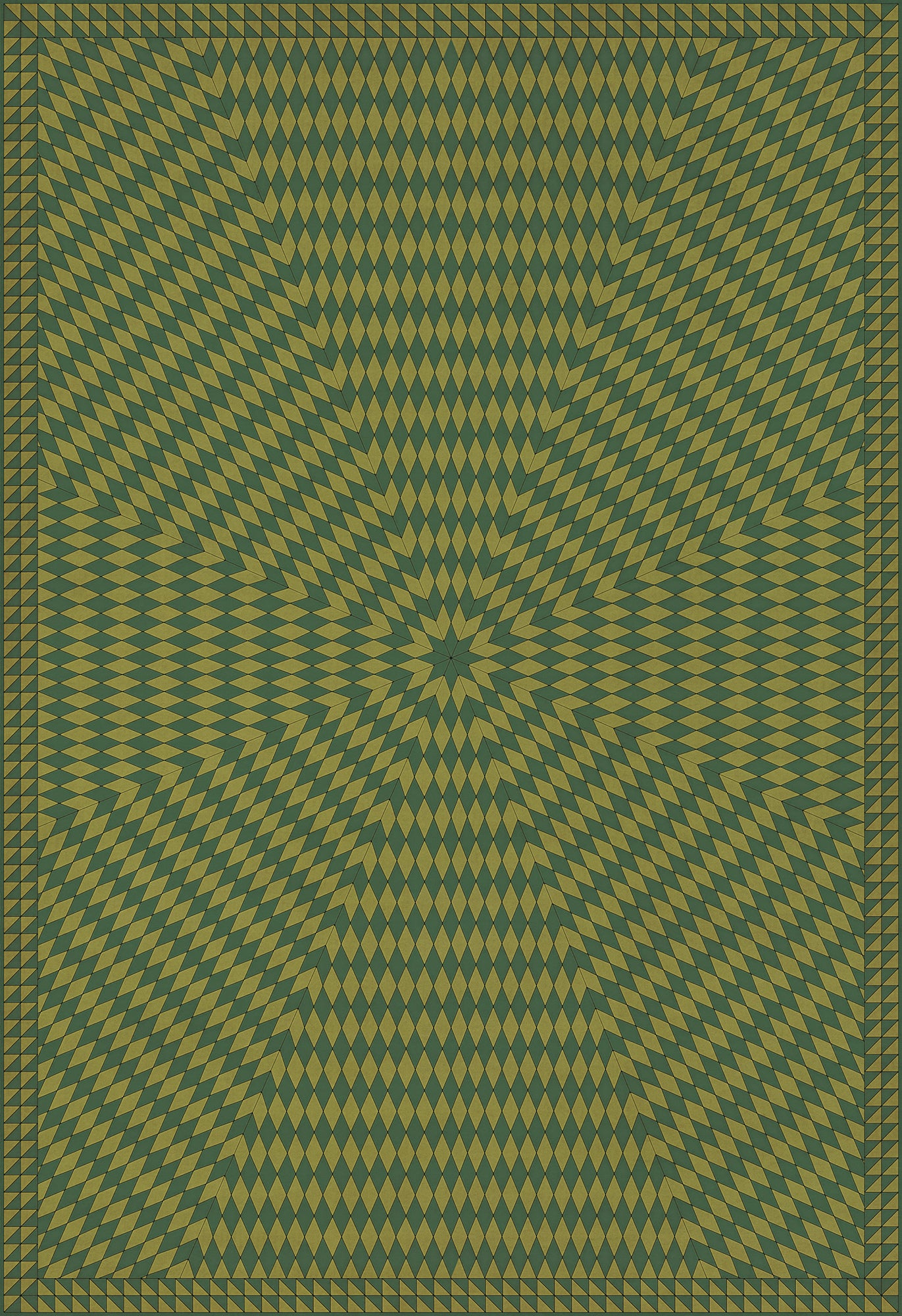 Folk Art Museum - Sunburst - And Sit On A Green Knoll
