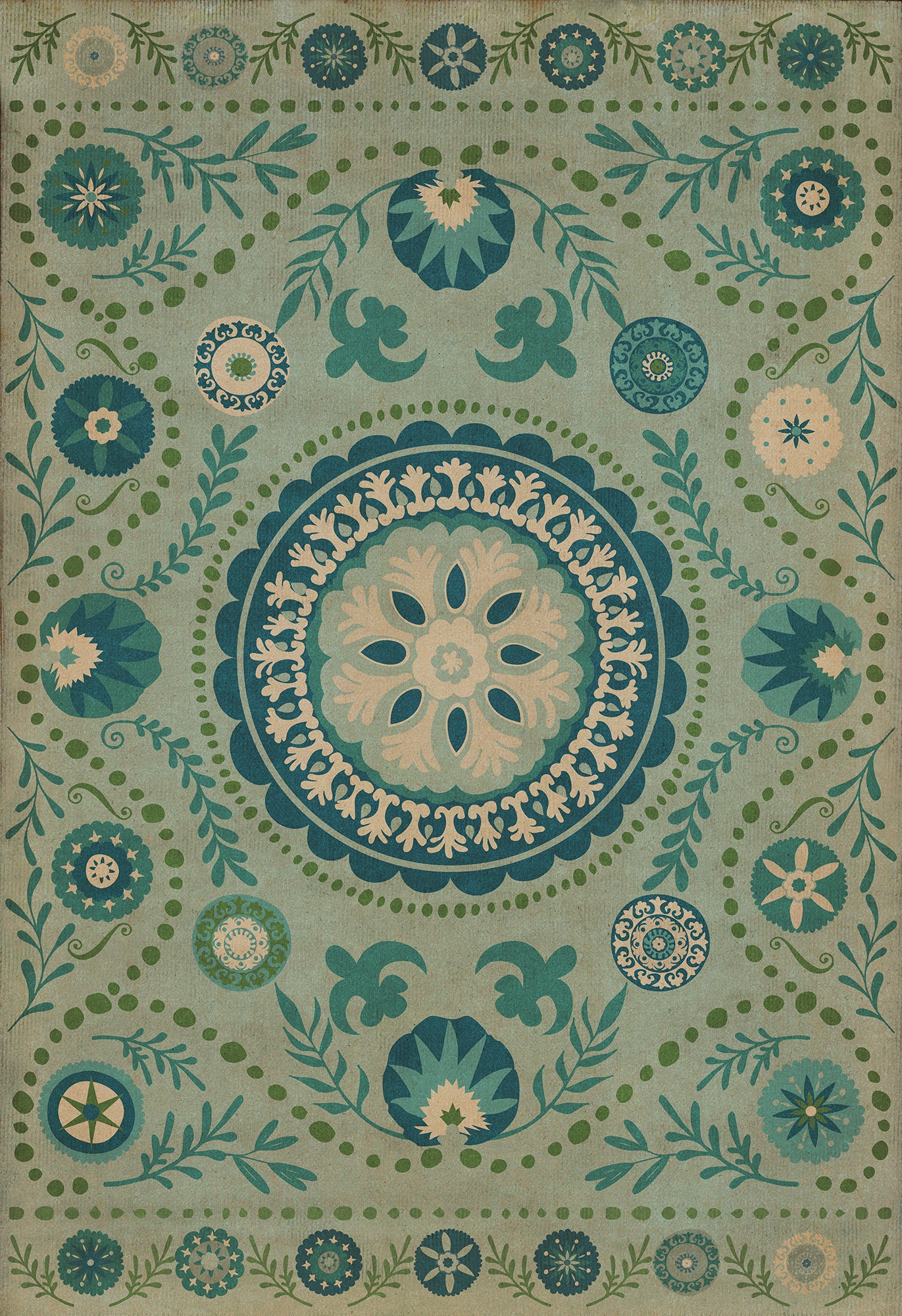 Pattern 38 - Boho Blue