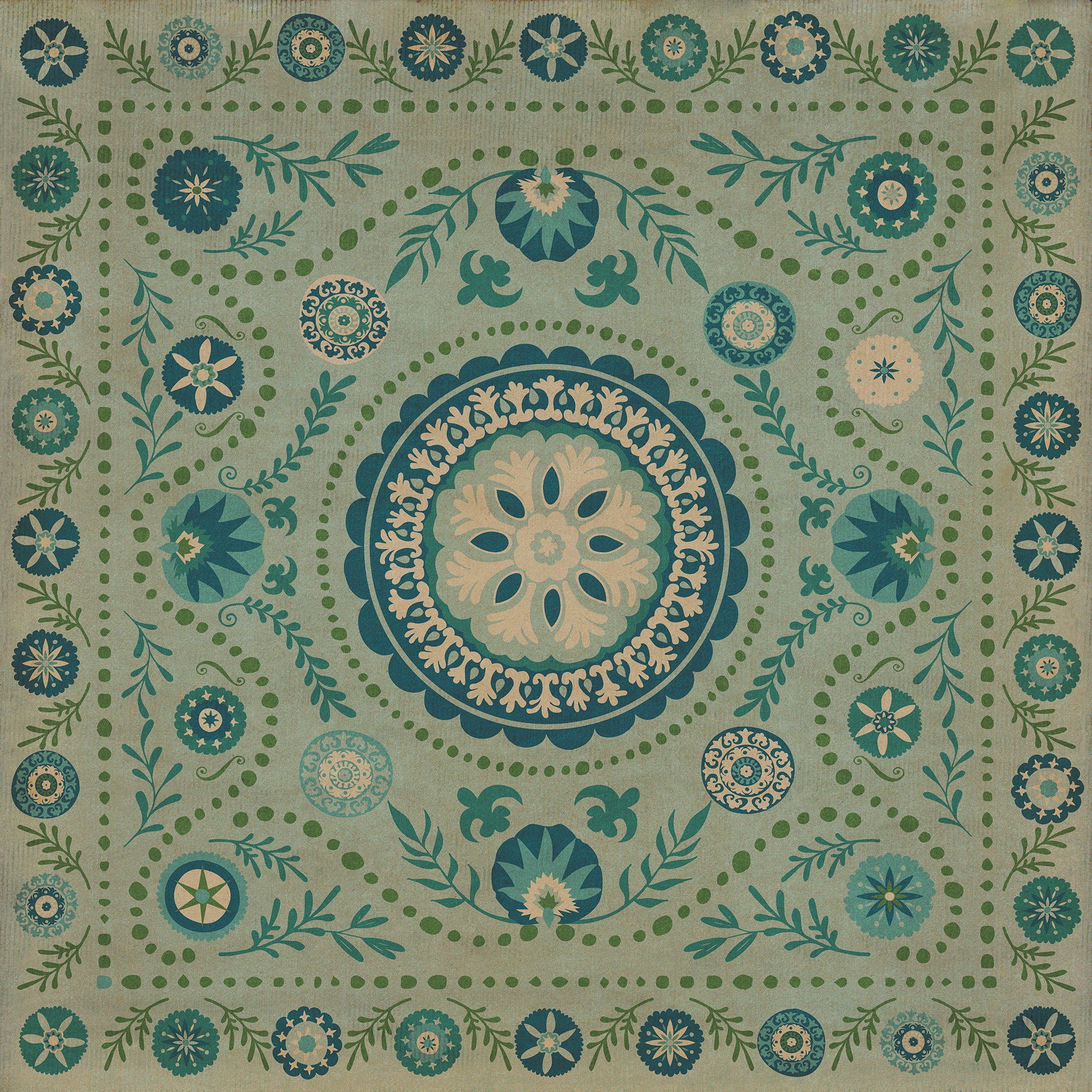 Pattern 38 - Boho Blue