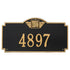 Monogram Estate Wall Address Plaque