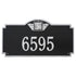 Monogram Estate Wall Address Plaque