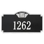 Monogram Estate Wall Address Plaque