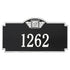 Monogram Estate Wall Address Plaque